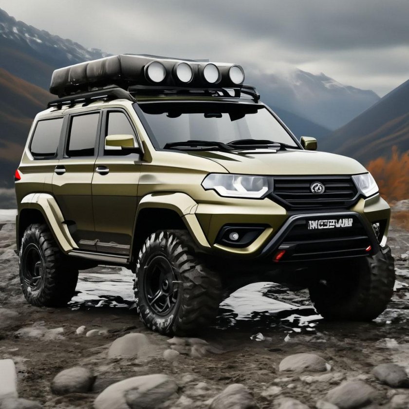 Уаз патриот новый