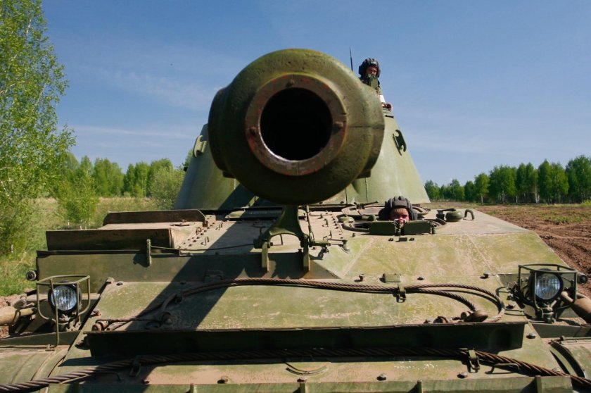 Дуло ствола танка