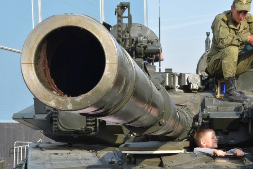 Пушка танка т90