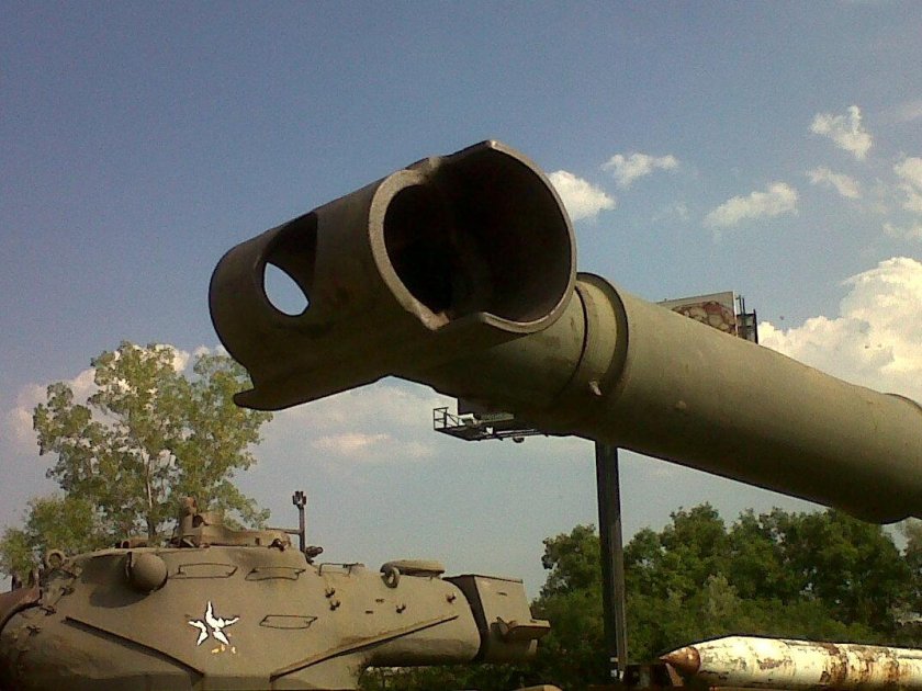 Дульный тормоз танка ИС-2