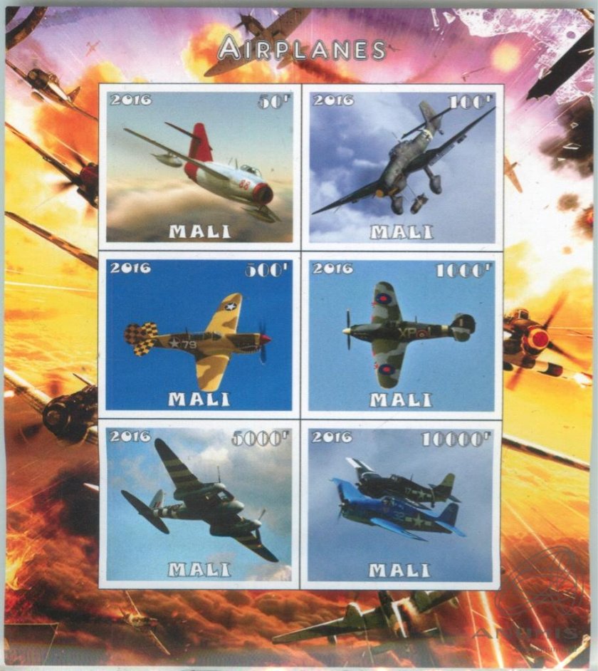 Марки военных самолетов