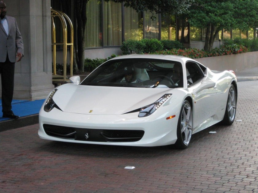 Феррари 458 White