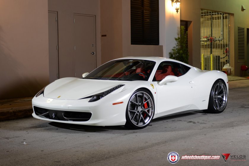 Ferrari 458 White