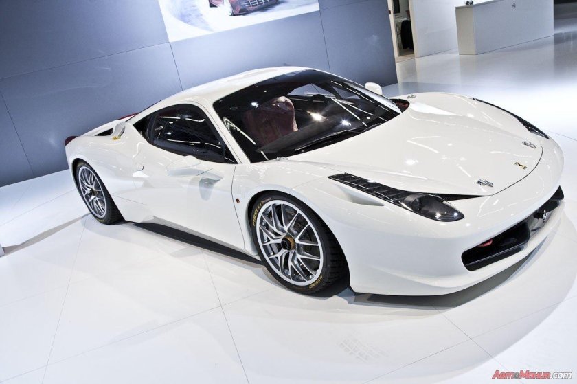 Феррари белая