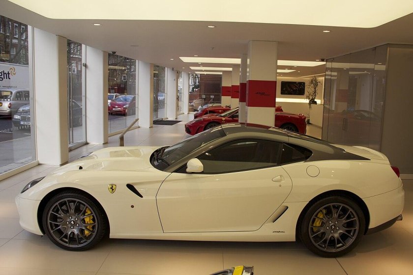 Ferrari 599 GTB White
