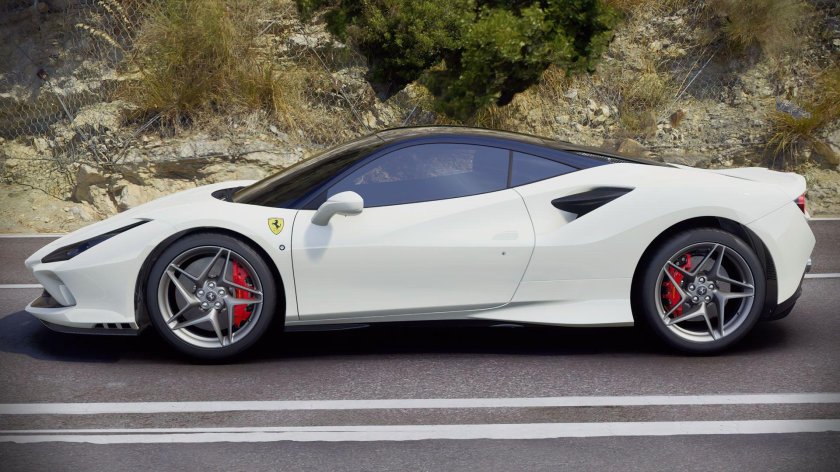 Ferrari f8 White
