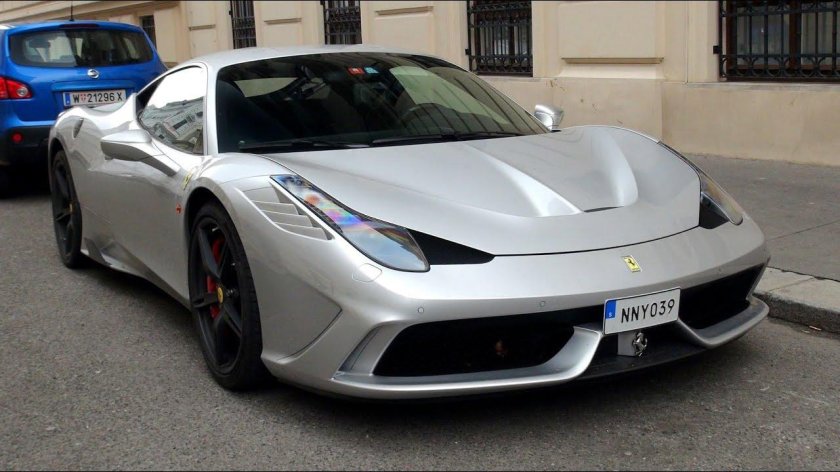 Ferrari 458 Silver Matt