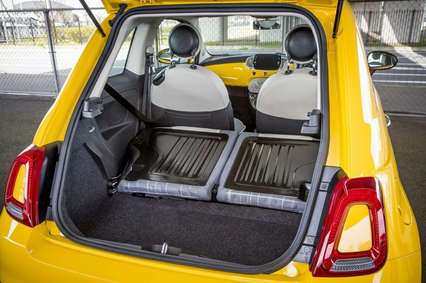 Fiat 500 багажник