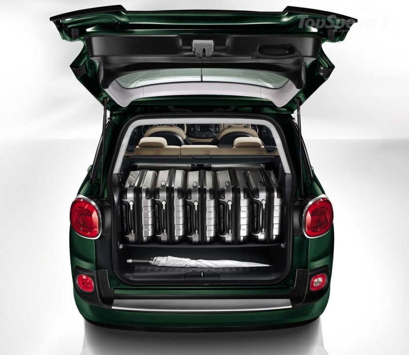 Fiat 500 багажник