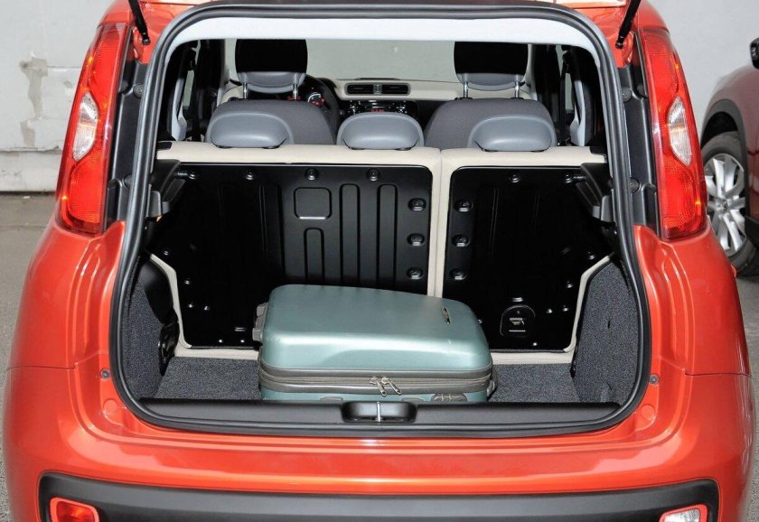 Fiat Panda багажник