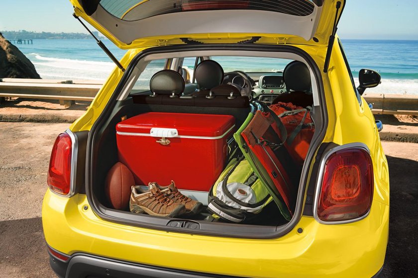 Fiat 500 багажник