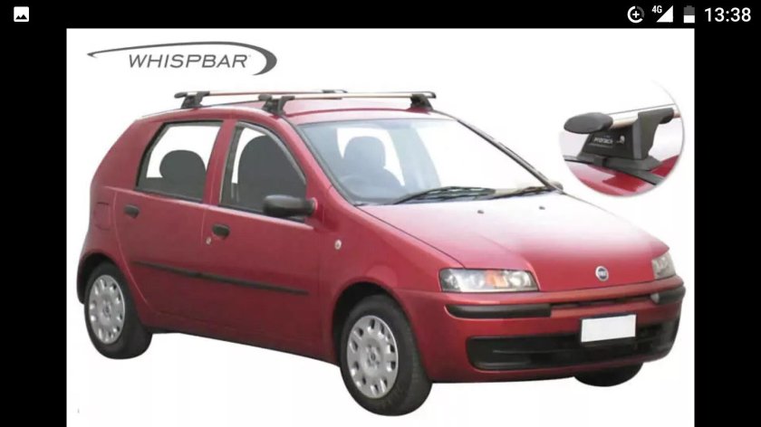 Фиат Пунто багажник