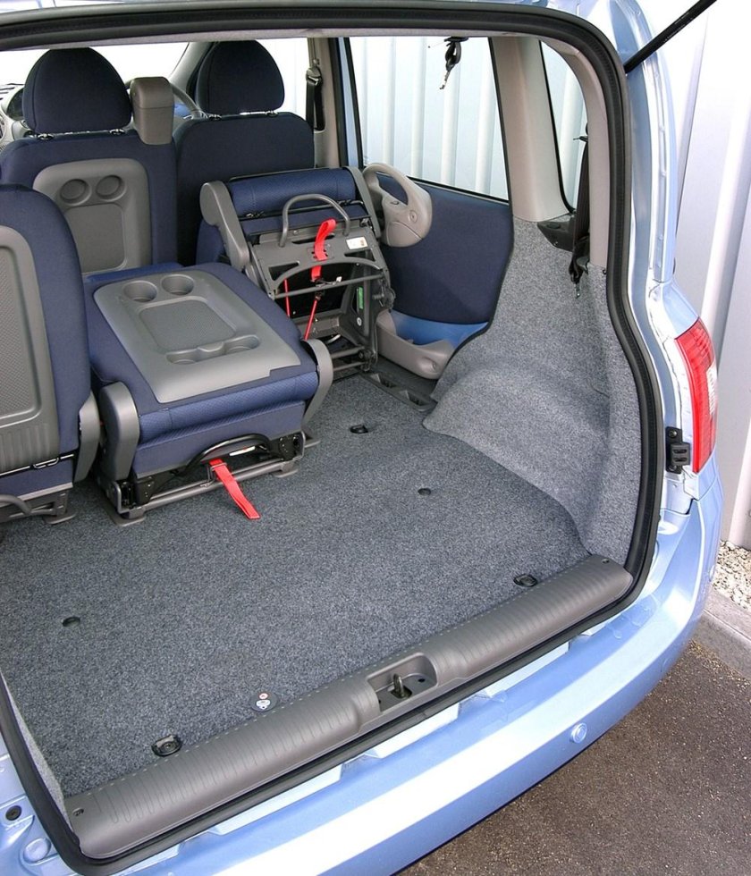 Fiat Multipla 2004 багажник