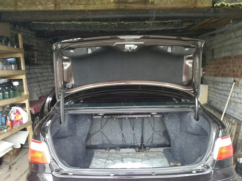 Фиат Альбеа багажник