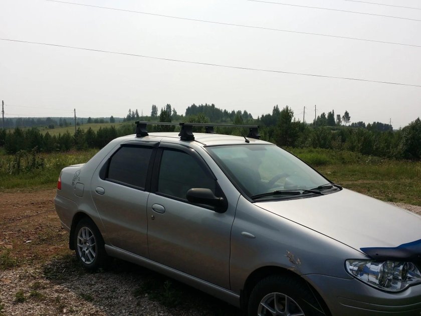 Багажник на фиат альбеа