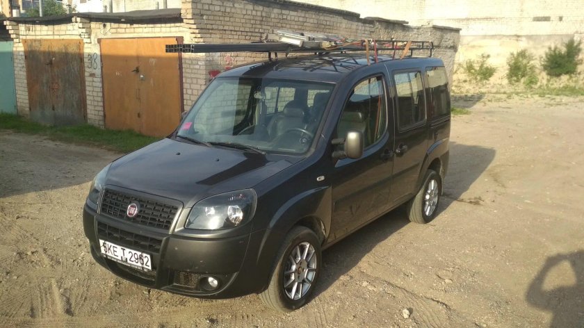 Багажник на крышу Фиат Добло