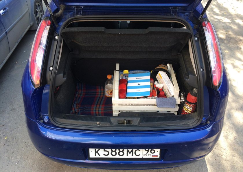 Fiat punto багажник