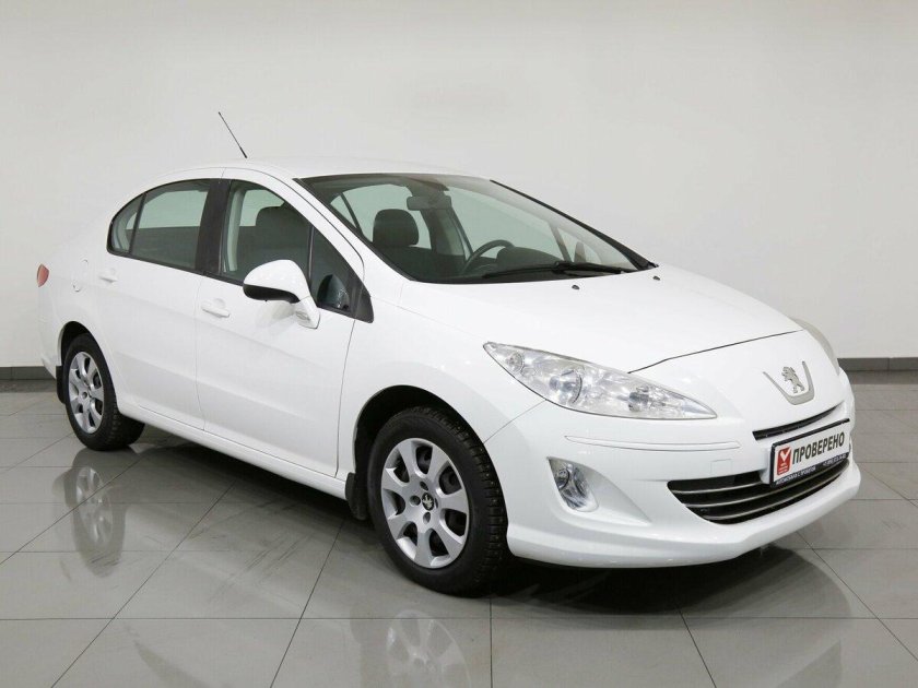 Пежо 408 белый