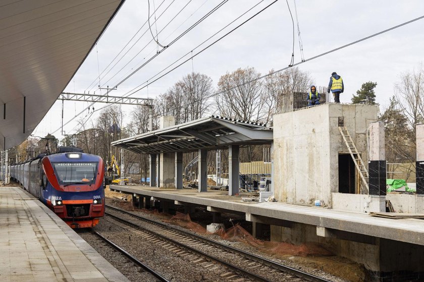 Станция Переделкино МЦД 4