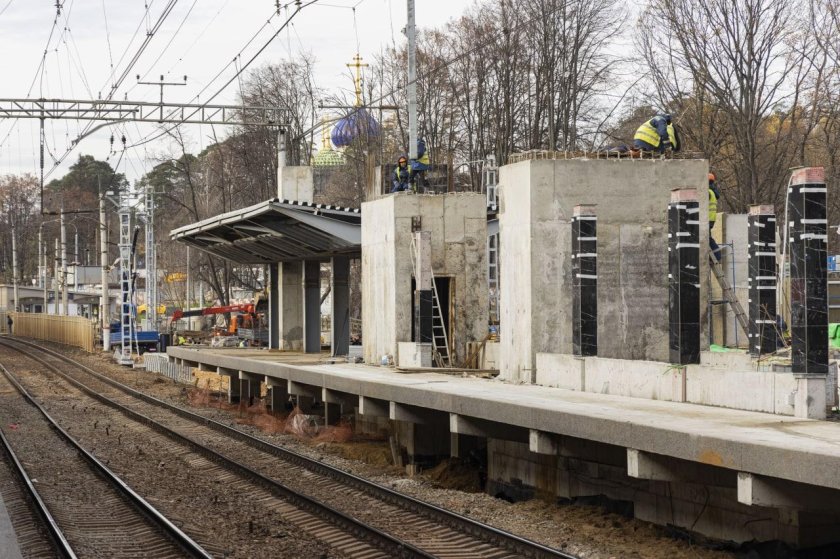 ЖД станция Переделкино