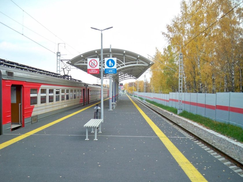 Станция Новопеределкино электричка