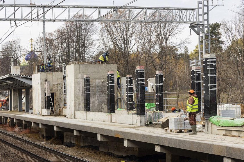 ЖД станция Переделкино
