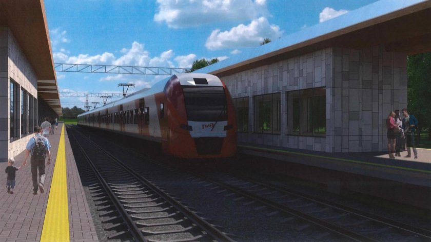 Станция МЦД 4 Новопеределкино