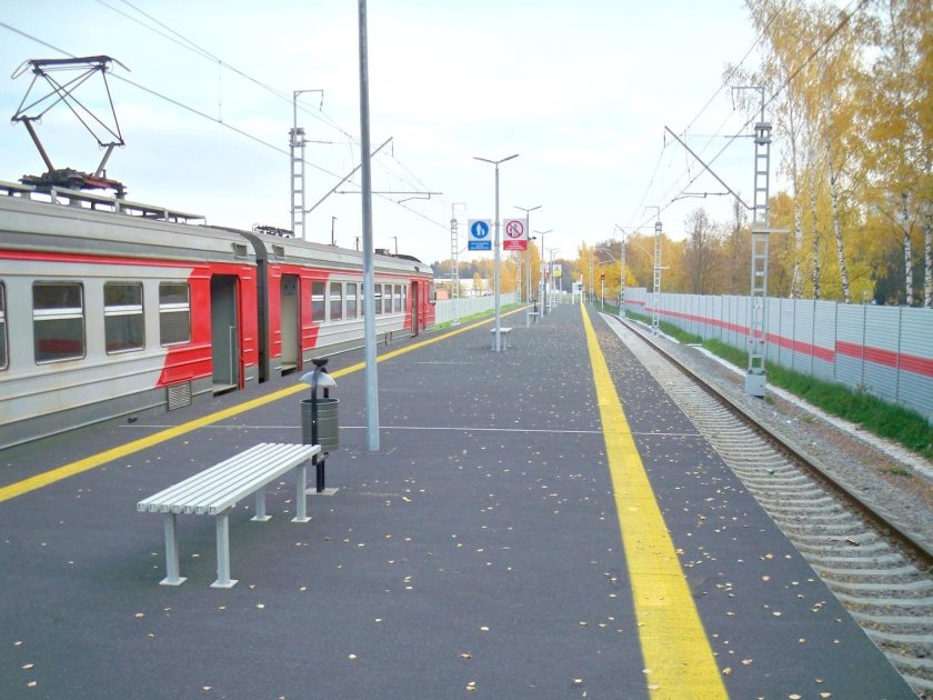 Станция Новопеределкино ЖД