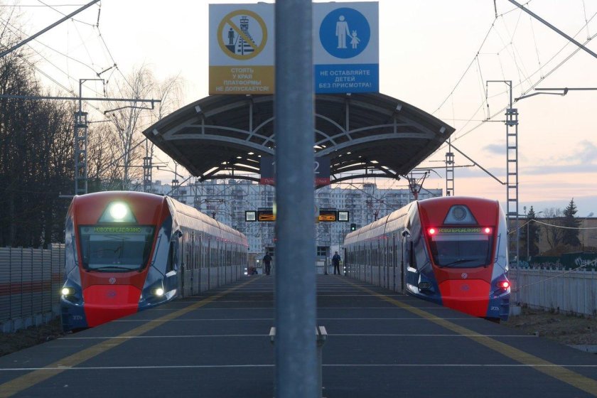 Станция Новопеределкино ЖД