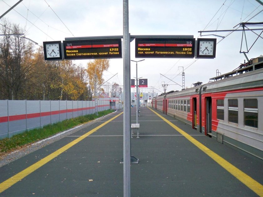 Станция Переделкино Железнодорожная