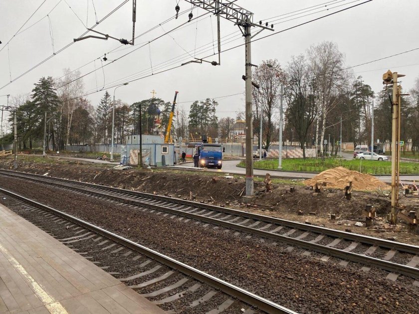 Станция Переделкино