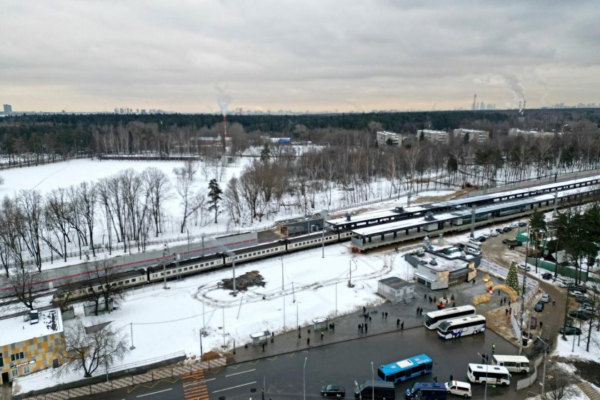 Станция Новопеределкино