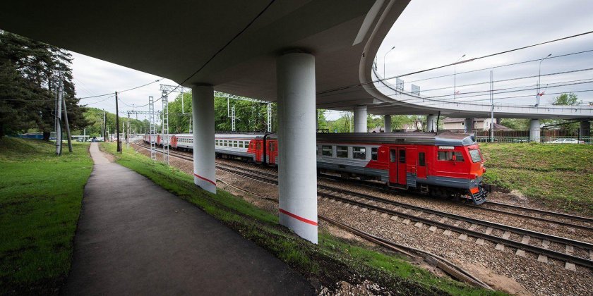 ЖД станция Переделкино