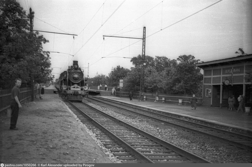 ЖД станция Переделкино