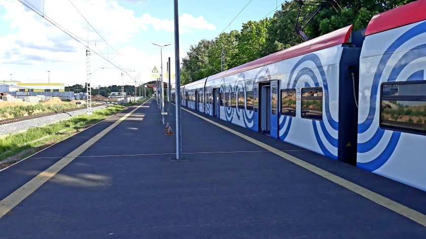 Станция Новопеределкино ЖД