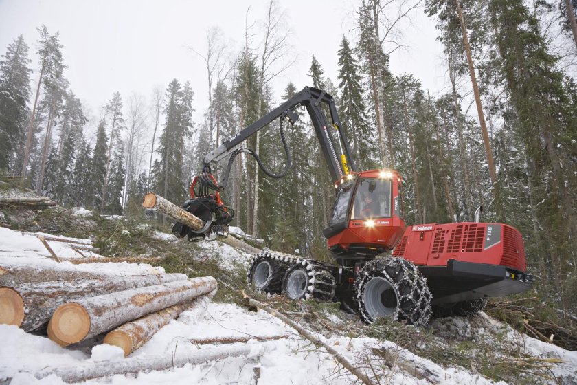 Харвестер и форвардер КАМАЗ
