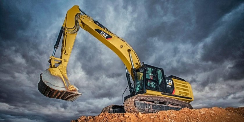 Катерпиллер экскаватор