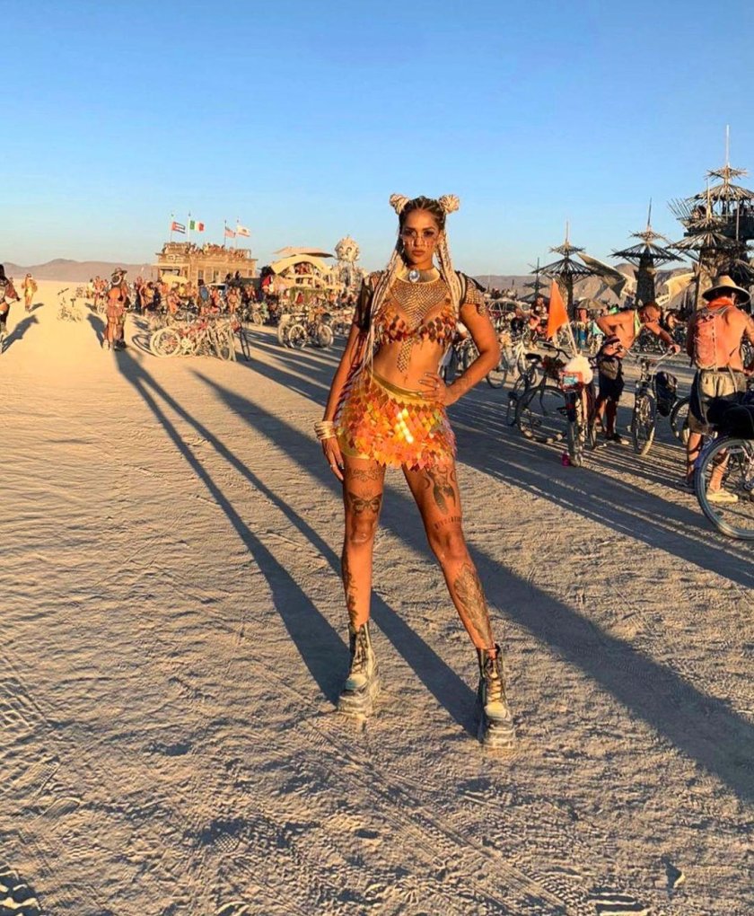 Марина Гранкина Burning man 2019