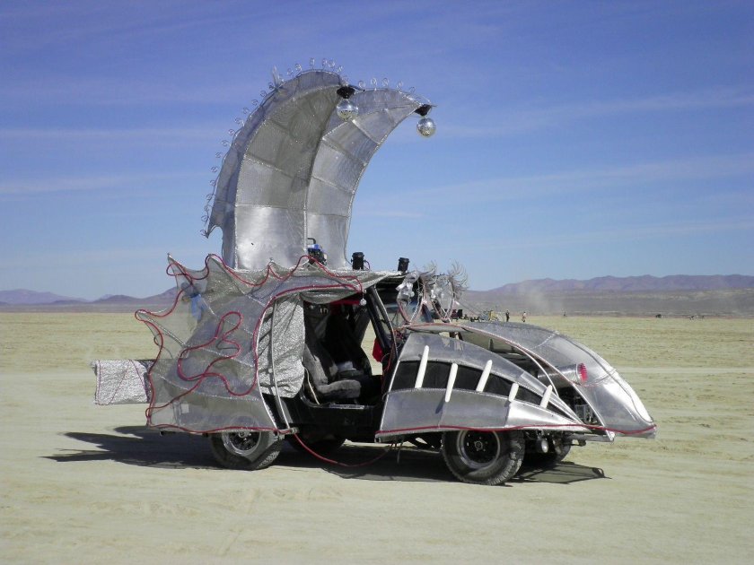 Бернинг Мэн автомобили