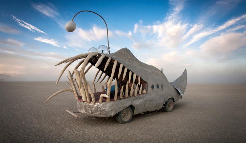 Бернинг Мэн машины