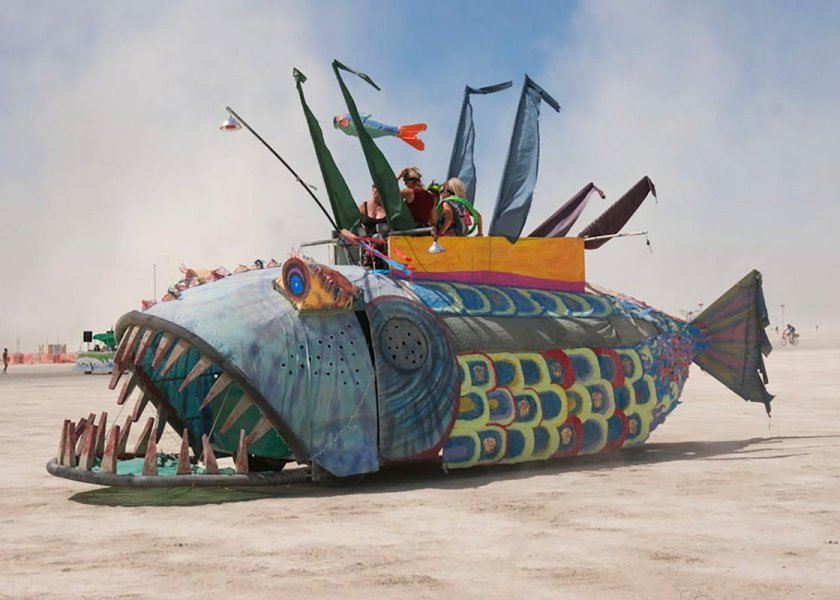 Стимпанк Бернинг Мэн