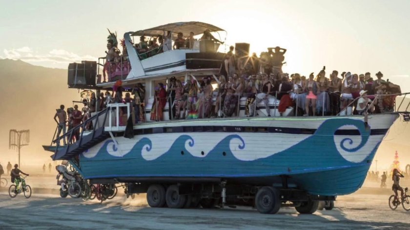 Burning man машины