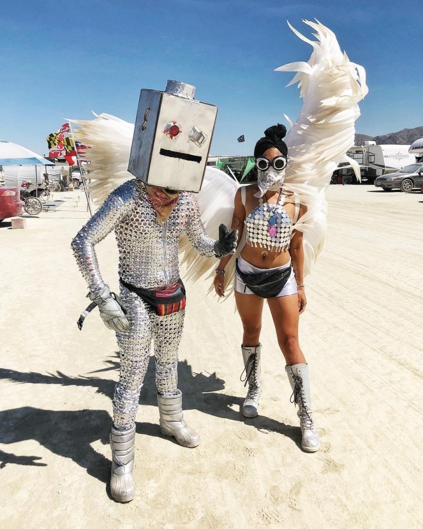 Burning man