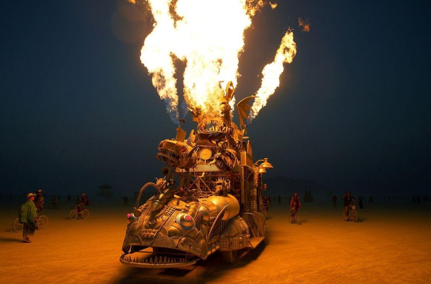 Пустыня Невада Burning man