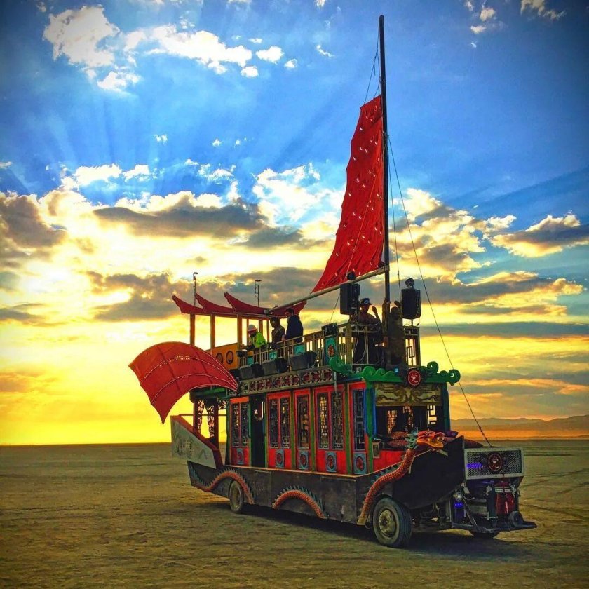 Burning man