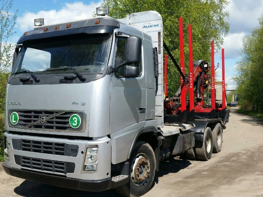 Volvo fh12 лесовоз