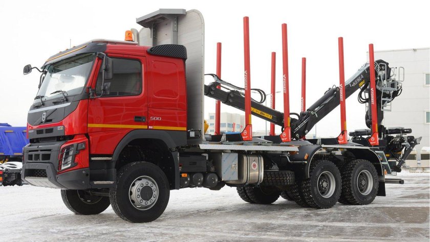 Volvo FMX лесовоз