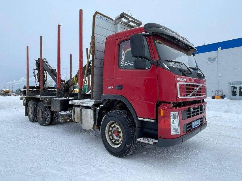 Volvo fmx лесовоз