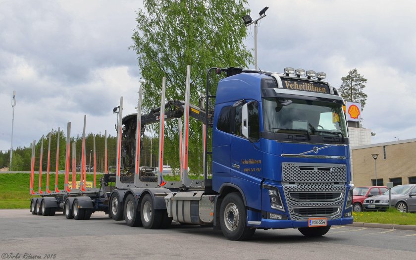 Вольво fh16 лесовоз