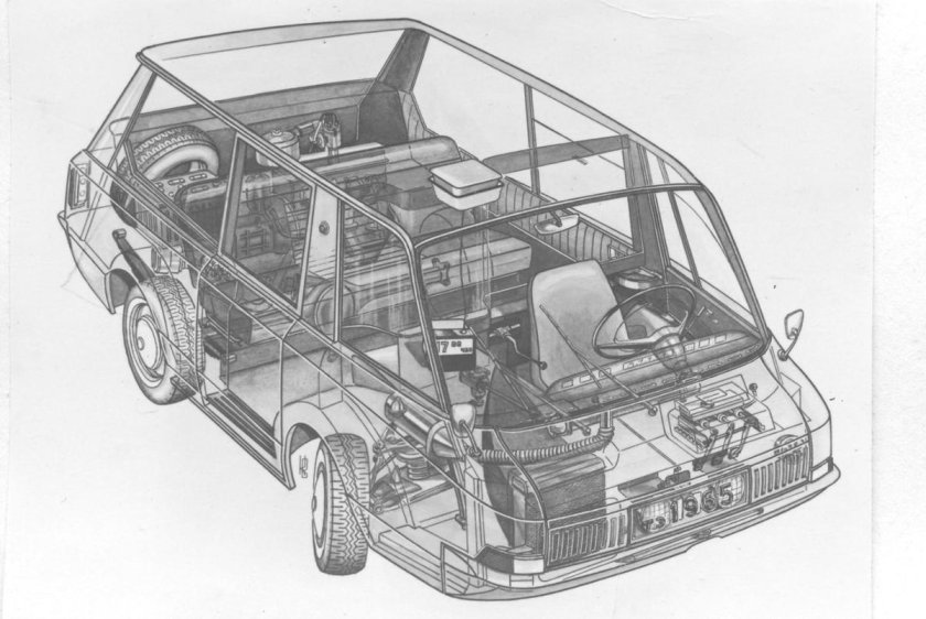Микроавтобус ВНИИТЭ-пт